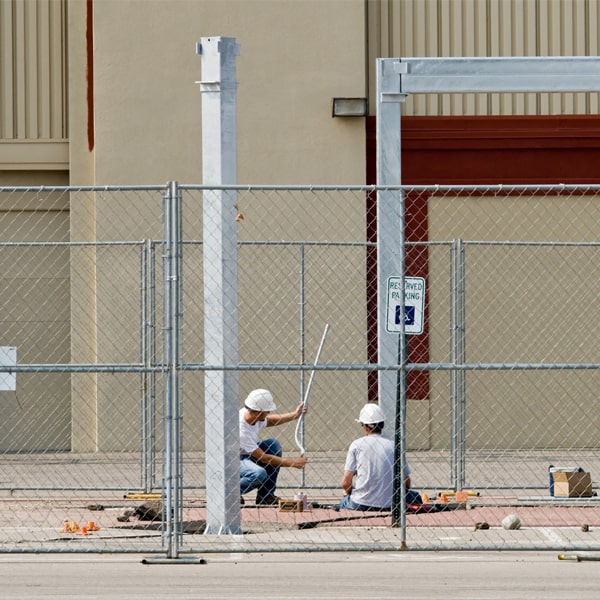 how much time can i lease the temporary fence for my construction site or event in Bridgewater